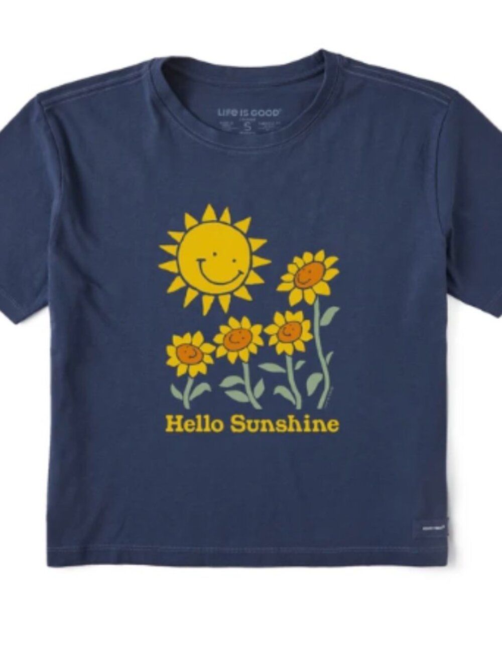 HELLO SUNSHINE! SHORT SLEEVE BOXER TEE